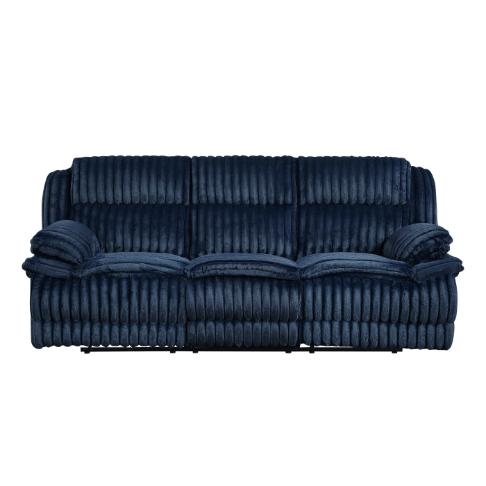 9577BU-3 Double Reclining Sofa - 9577BU-3
