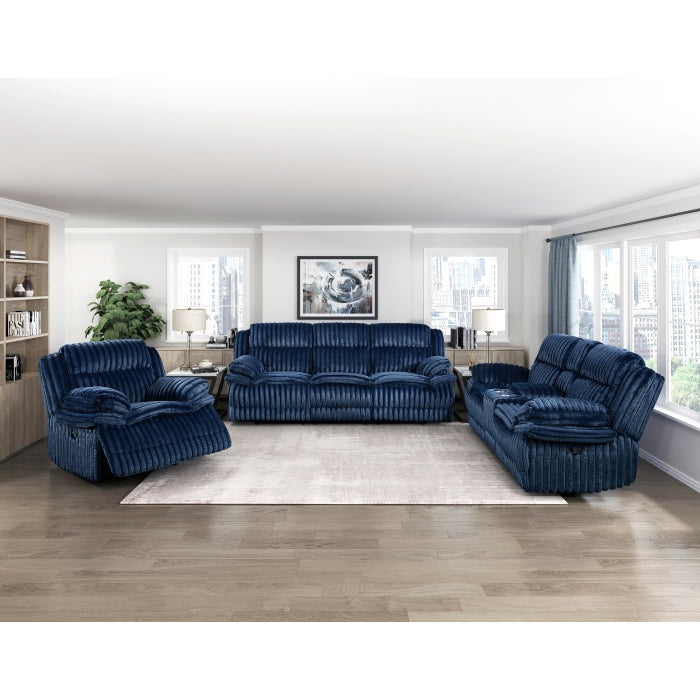 9577BU-3 Double Reclining Sofa - 9577BU-3