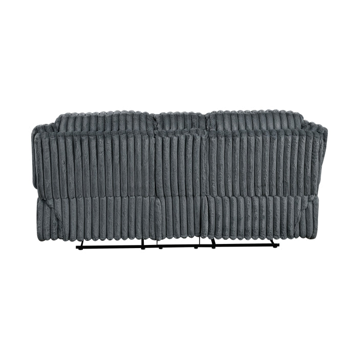 9577DG-2 Double Reclining Love Seat with Center Console - 9577DG-2
