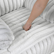 9577GY*2 2pc Set: Sofa, Love - 9577GY*2