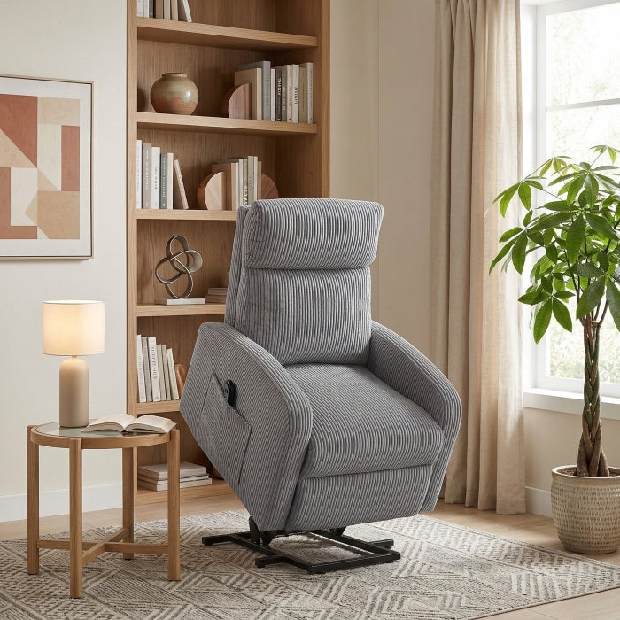 9588DGY-1LT Power Lift Chair - 9588DGY-1LT