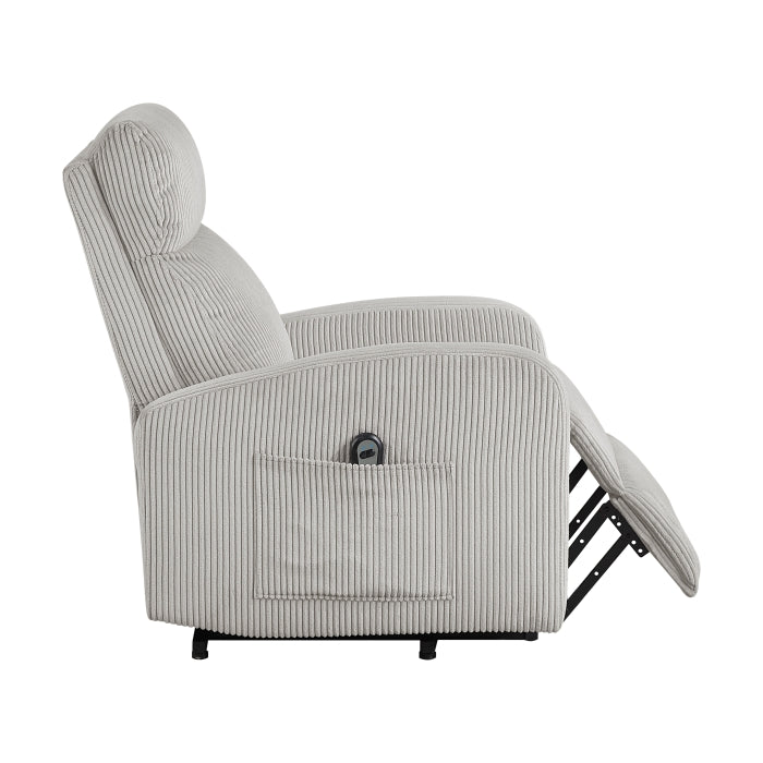 9588GRY-1LT Power Lift Chair - 9588GRY-1LT