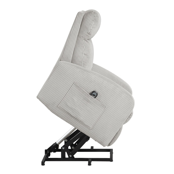 9588GRY-1LT Power Lift Chair - 9588GRY-1LT