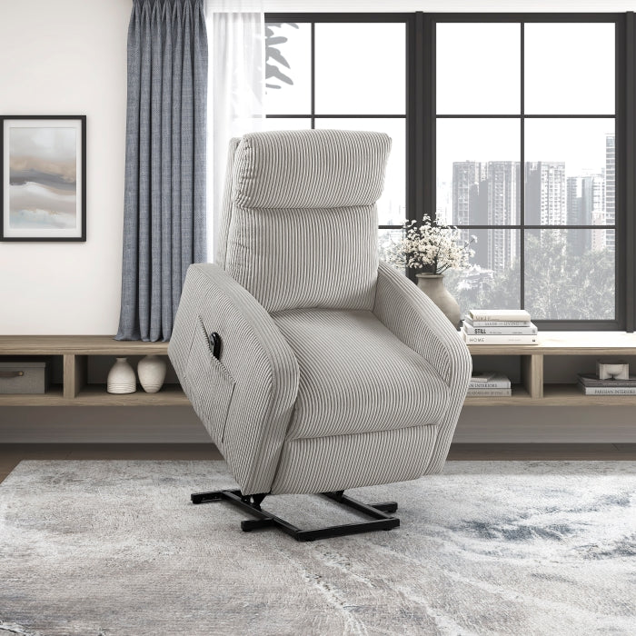 9588GRY-1LT Power Lift Chair - 9588GRY-1LT