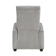 9588GRY-1PB Push Back Reclining Chair - 9588GRY-1PB