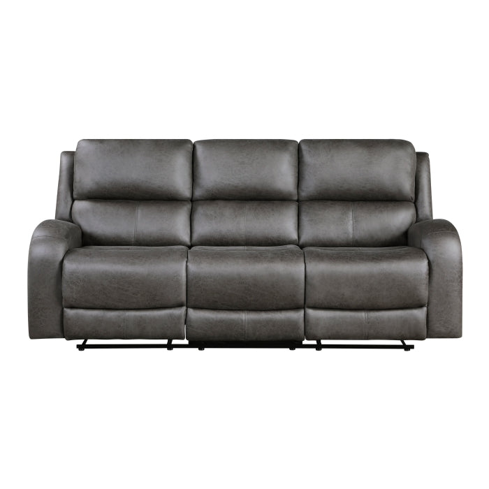 9601GY*2 2pc Set: Sofa, Love - 9601GY*2