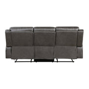 9601GY*2 2pc Set: Sofa, Love - 9601GY*2