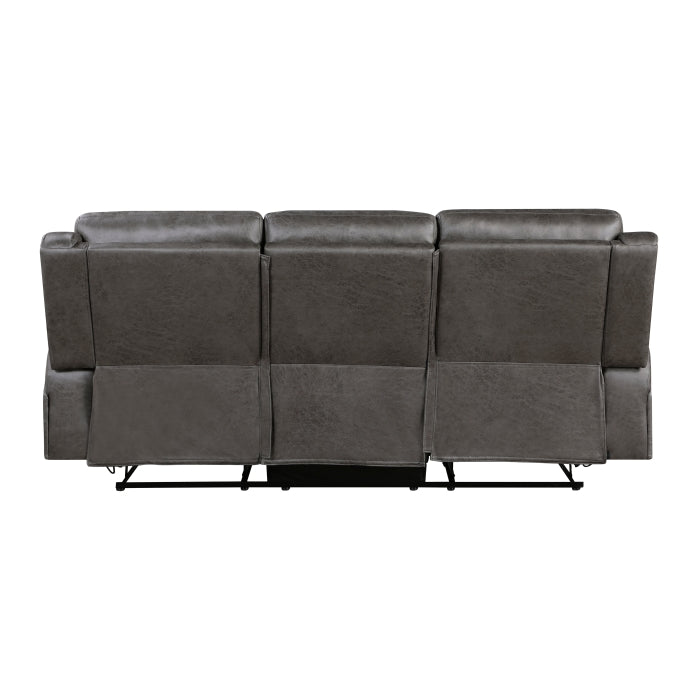 9601GY*2 2pc Set: Sofa, Love - 9601GY*2