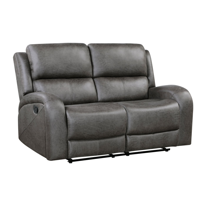 9601GY*2 2pc Set: Sofa, Love - 9601GY*2