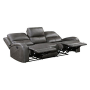 9601GY-3 Double Reclining Sofa - 9601GY-3