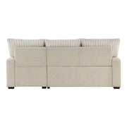 9605BE*2LLRC (2)2-Piece Sectional with Right Chaise and  Drop-Down Cup holders, Storage Pouch,  Pull-out Bed and Hidden Storage - 9605BE*2LLRC