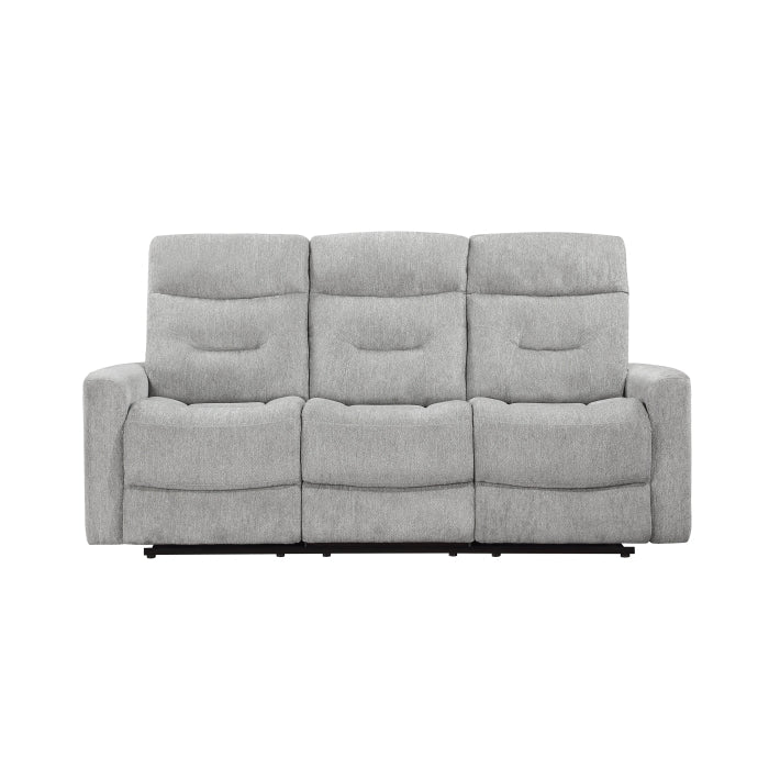 9610GY-3 Double Reclining Sofa - 9610GY-3