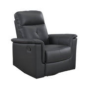 9620BLK-1 Swivel Glider Reclining Chair - 9620BLK-1