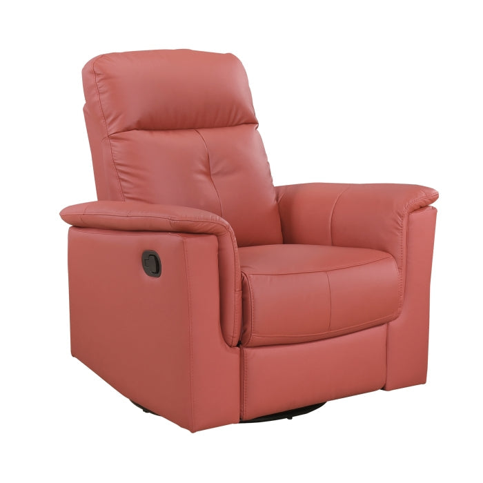9620RED-1 Swivel Glider Reclining Chair - 9620RED-1