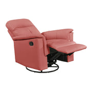 9620RED-1 Swivel Glider Reclining Chair - 9620RED-1
