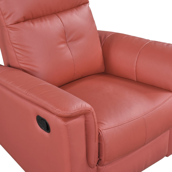 9620RED-1 Swivel Glider Reclining Chair - 9620RED-1