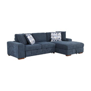 9624BU*22LRC 2-Piece Sectional with Right Chaise and Pull-out Bed - 9624BU*22LRC