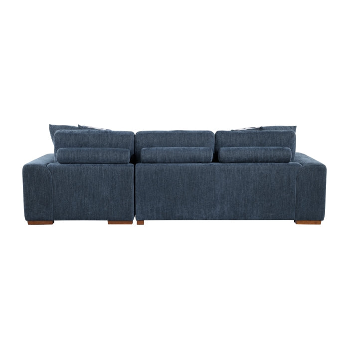 9624BU*22LRC 2-Piece Sectional with Right Chaise and Pull-out Bed - 9624BU*22LRC