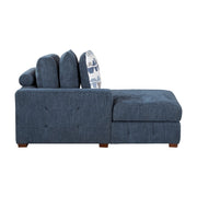 9624BU*2LC2R 2-Piece Sectional with Left Chaise and Pull-out Bed - 9624BU*2LC2R