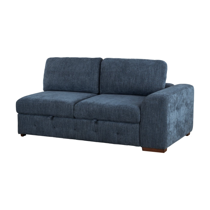 9624BU*2LC2R 2-Piece Sectional with Left Chaise and Pull-out Bed - 9624BU*2LC2R