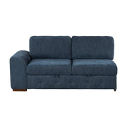 9624BU*42LRC 4-Piece Sectional with Right Chaise and Pull-out Bed - 9624BU*42LRC