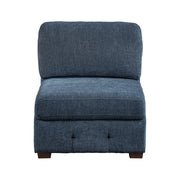 9624BU*52L1ACRC (5)5-Piece Sectional with Right Chaise and Pull-out Bed - 9624BU*52L1ACRC