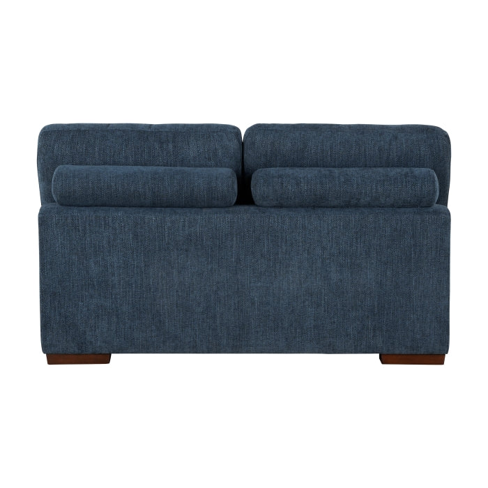 9624BU*52LRC 5-Piece Sectional with Right Chaise, Pull-out Bed and Ottoman - 9624BU*52LRC