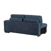 9624BU*5LC2R 5-Piece Sectional with Left Chaise, Pull-out Bed and Ottoman - 9624BU*5LC2R