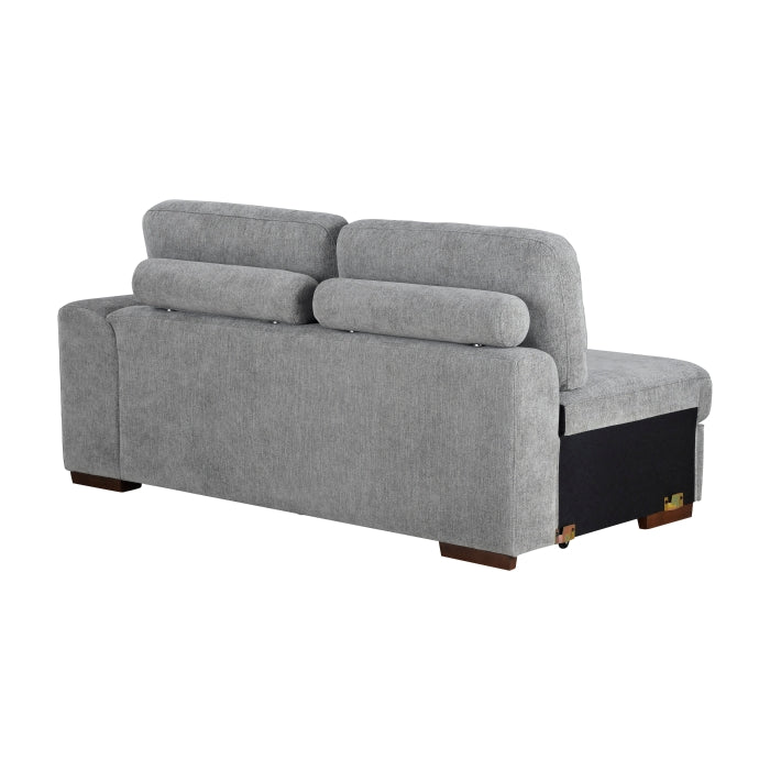 9624GY*2LC2R 2-Piece Sectional with Left Chaise and Pull-out Bed - 9624GY*2LC2R