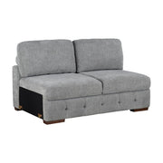 9624GY*3LCRC (3)3-Piece Sectional with Left and Right Chaise - 9624GY*3LCRC