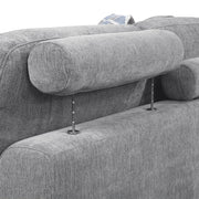 9624GY*42L1ACRC (4)4-Piece Sectional with Right Chaise and Pull-out Bed - 9624GY*42L1ACRC