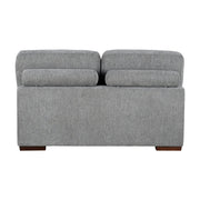 9624GY*42LRC 4-Piece Sectional with Right Chaise and Pull-out Bed - 9624GY*42LRC