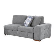 9624GY*42RLC 4-Piece Sectional with Left Chaise and Pull-out Bed - 9624GY*42RLC