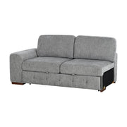 9624GY*52L1ACRC (5)5-Piece Sectional with Right Chaise and Pull-out Bed - 9624GY*52L1ACRC