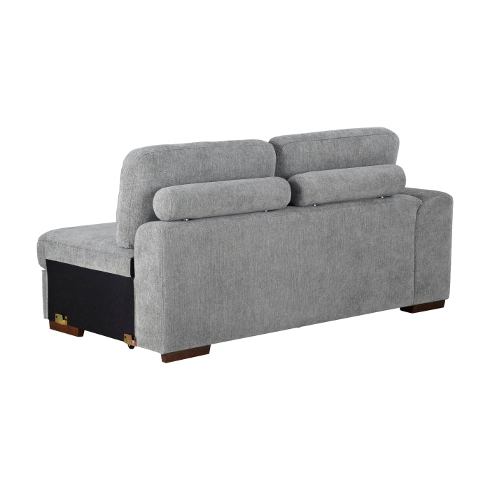 9624GY*52L1ACRC (5)5-Piece Sectional with Right Chaise and Pull-out Bed - 9624GY*52L1ACRC