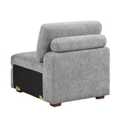 9624GY*52L1ACRC (5)5-Piece Sectional with Right Chaise and Pull-out Bed - 9624GY*52L1ACRC