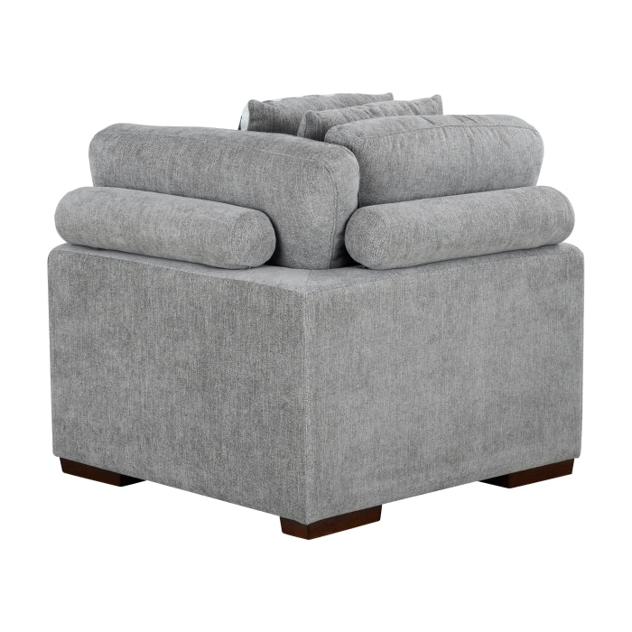 9624GY*5LC2R 5-Piece Sectional with Left Chaise, Pull-out Bed and Ottoman - 9624GY*5LC2R