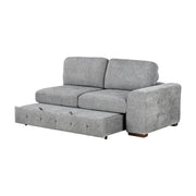 9624GY*5LC2R 5-Piece Sectional with Left Chaise, Pull-out Bed and Ottoman - 9624GY*5LC2R