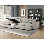 9624TP*2LC2R 2-Piece Sectional with Left Chaise and Pull-out Bed - 9624TP*2LC2R