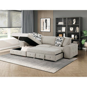 9624TP*2LC2R 2-Piece Sectional with Left Chaise and Pull-out Bed - 9624TP*2LC2R