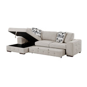 9624TP*2LC2R 2-Piece Sectional with Left Chaise and Pull-out Bed - 9624TP*2LC2R