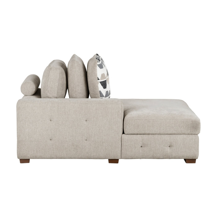 9624TP*2LC2R 2-Piece Sectional with Left Chaise and Pull-out Bed - 9624TP*2LC2R