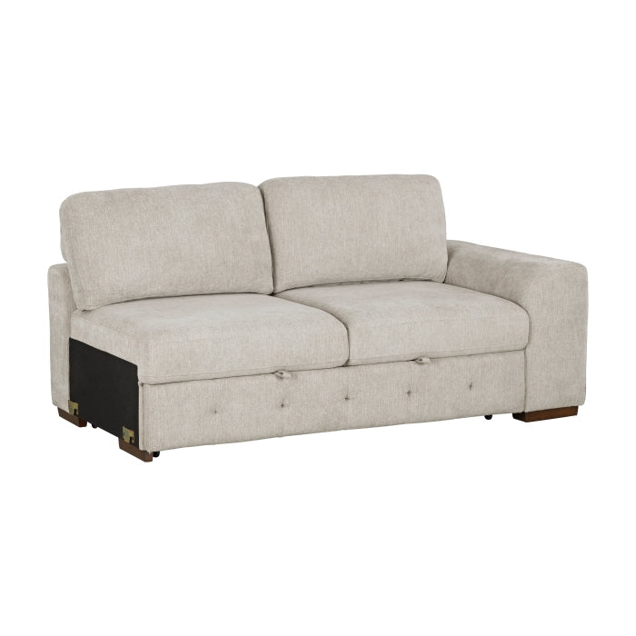 9624TP*2LC2R 2-Piece Sectional with Left Chaise and Pull-out Bed - 9624TP*2LC2R