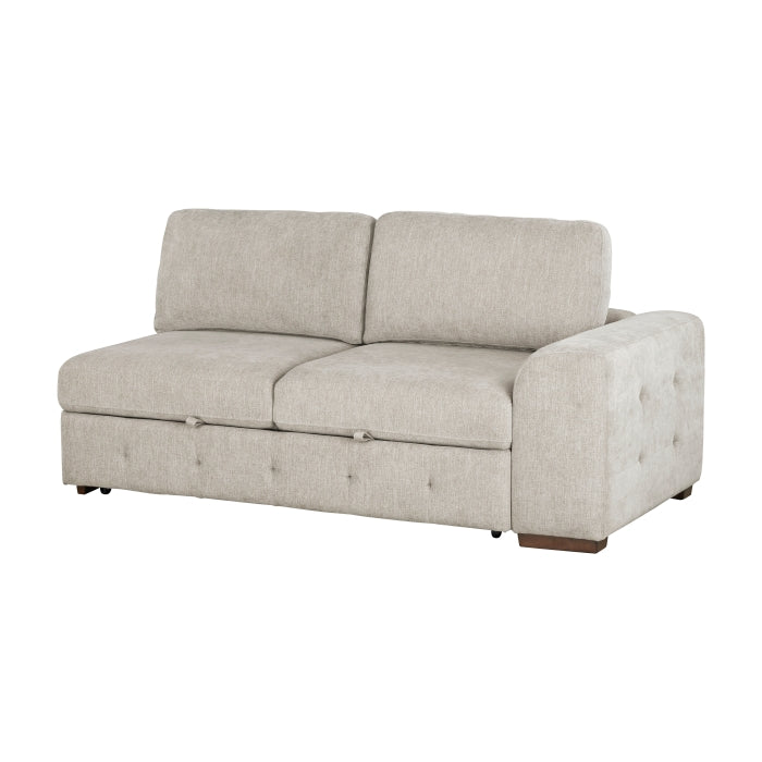 9624TP*2LC2R 2-Piece Sectional with Left Chaise and Pull-out Bed - 9624TP*2LC2R