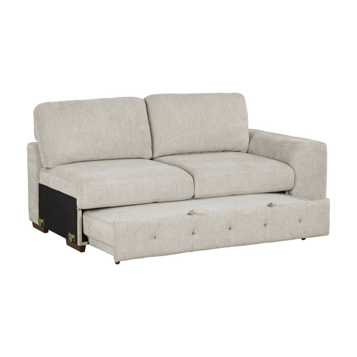 9624TP*2LC2R 2-Piece Sectional with Left Chaise and Pull-out Bed - 9624TP*2LC2R