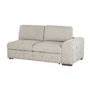 9624TP*3LC2R 3-Piece Sectional with Left Chaise, Pull-out Bed and Ottoman - 9624TP*3LC2R