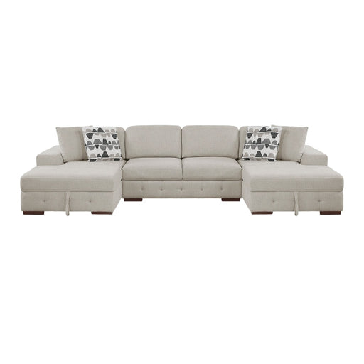 9624TP*3LCRC (3)3-Piece Sectional with Left and Right Chaise - 9624TP*3LCRC