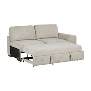 9624TP*42RLC 4-Piece Sectional with Left Chaise and Pull-out Bed - 9624TP*42RLC