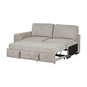 9624TP*52LRC 5-Piece Sectional with Right Chaise, Pull-out Bed and Ottoman - 9624TP*52LRC