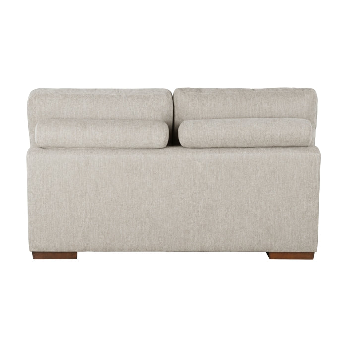 9624TP*5LC2R 5-Piece Sectional with Left Chaise, Pull-out Bed and Ottoman - 9624TP*5LC2R